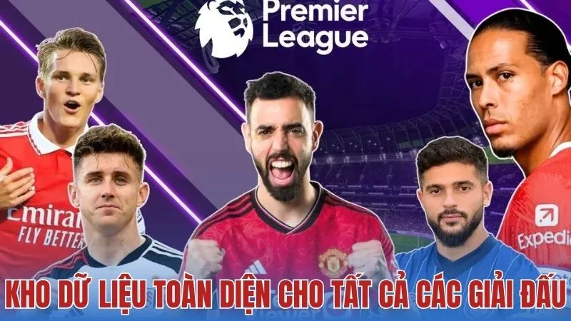 Lưu trữ dữ liệu bóng đá từ các giải đấu lớn nhỏ trên thế giới